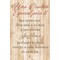 Dexsa Una Oracion Especial Para Tí - A Special Prayer - Inspirational Saying in Spanish 6x9 Wood Plaque with Easel and Wall Hanger